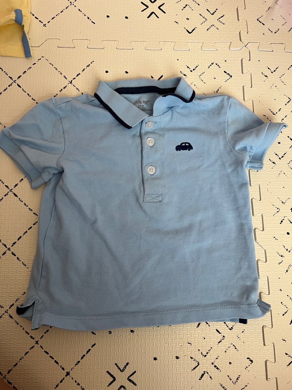 little me blue polo nwot 24 month